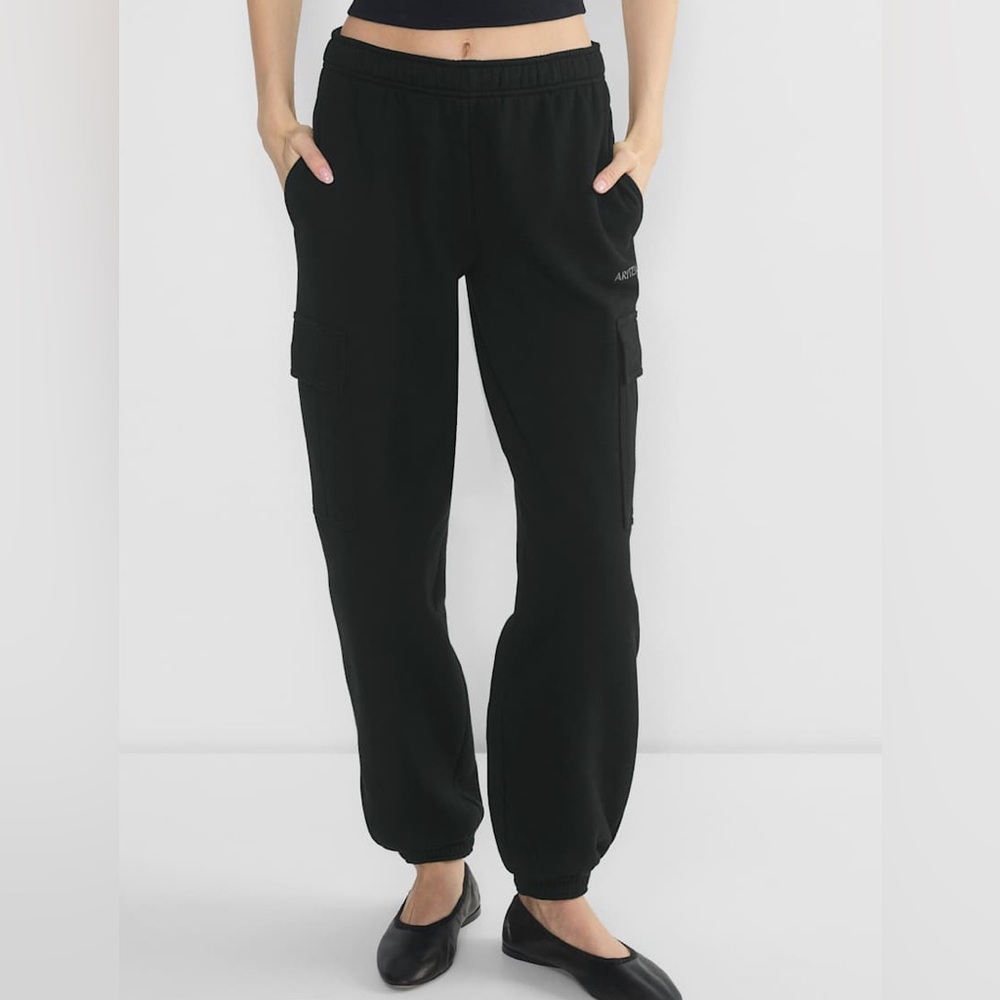 Aritzia Cozy Sweatfleece Mega Cargo Jogger - Small Tall